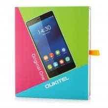 OUKITEL Original One Smartphone Android 4.4 MTK6582 Quad Core 4.5 Inch IPS Screen Blue