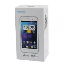 ZOPO ZP500 Libero Ultra-slim Smart Phone 4.0 Inch IPS Screen Android 4.0 MTK6575 - White