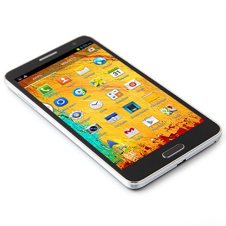 Kingelon N8000 Smartphone Android 4.2 MTK6582 Quad Core 5.5 Inch 3G OTG Black