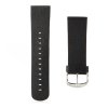 Top Layer Leather Buckle Watch Bands Straps For Apple Watch 38mm&42mm Black
