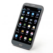 Tengda S7599 Smartphone HD Screen 1GB 16GB Android 4.2 MTK6589 Quad Core 5.8 Inch 12.0MP Camera- Grey