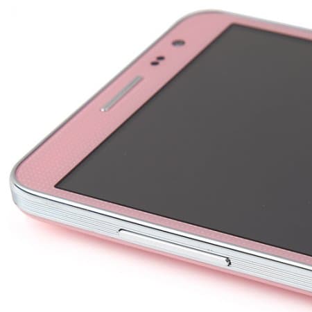N3 Smartphone MTK6589 Quad Core Android 4.2 1GB 8GB 5.7 Inch IPS HD Screen- Pink