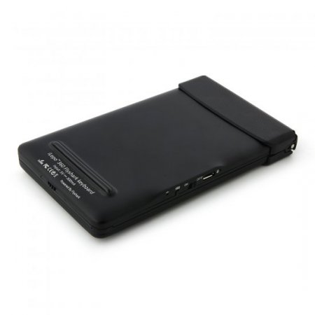 Flyshark iLepo 360 Foldable Metal Ultra-thin Bluetooth Keyboard Remote Camera Black