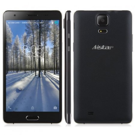 Mstar M1 4G Smartphone Android 5.0 MTK6752 Octa Core 1GB 16GB 5.5 Inch HD Screen Black