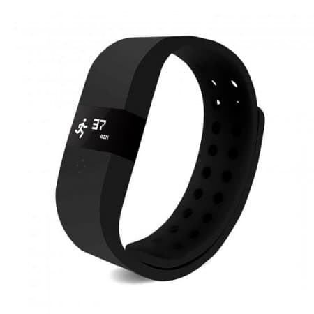 ERI Fitness Activity Tracker Bracelet IP57 Pedometer Sleep Monitor for Android iOS Rosy