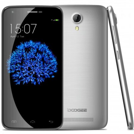 DOOGEE VALENCIA2 Y100 Pro Smartphone 5.0 Inch 4G MTK6735P Android 5.1 2GB 16GB Silver