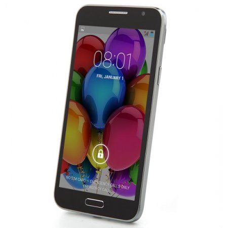 JIAKE G910 Smartphone Android 4.2 MTK6572 Dual Core 5.0 Inch Black