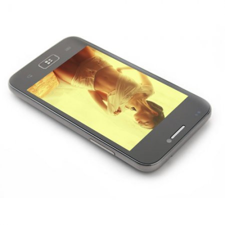 i8750 Smartphone Android 2.3 OS SC6820 1.0GHz 4.0 Inch 2.0MP Camera- Grey