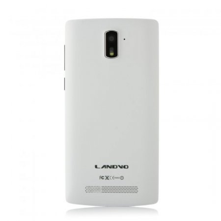 LANDVO L200S Smartphone 4G LTE Android 4.4 MTK6582 Quad Core 5.0 Inch HD Screen White