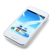 Used Tengda 6802 Smartphone Android 4.1 OS SC6820 1.0GHz 3.5 Inch 2.0MP Camera- White