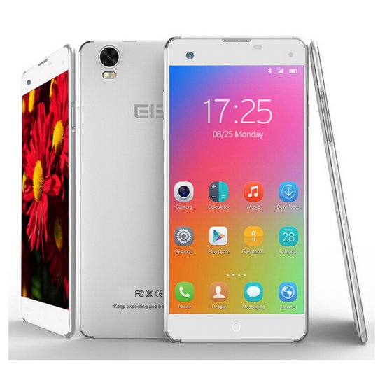 Elephone G7 Smartphone Android 4.4 MTK6592M 1GB 8GB 5.5 Inch 3G Silver