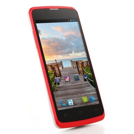 ZOPO ZP590 Smartphone Android 4.4 MTK6582 3G GPS 4.5 Inch QHD Screen- Red