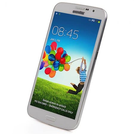GT-i9200 Smartphone Android 4.2 MTK6572 Dual Core 1.2 GHz 3G GPS 6.0 Inch 4GB - White