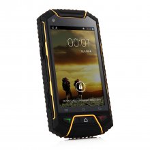 Tengda V6 Smartphone IP68 Android 4.2 MTK6572W 4.0 Inch PTT SOS Black&Yellow
