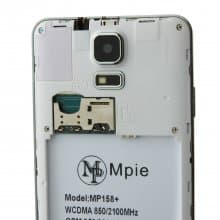 Mpie MP158+ Smartphone Android 4.4 MTK6582 Quad Core 5.0 Inch QHD Screen White