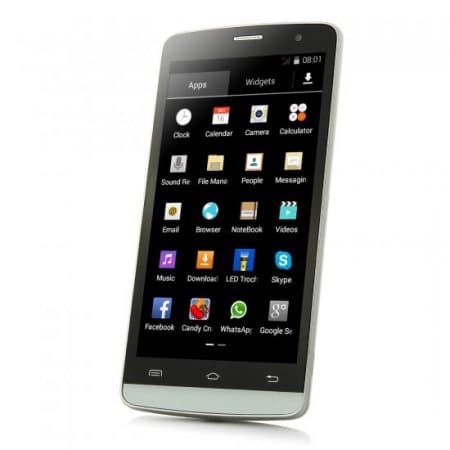 Xindatong G3 Smartphone Android 4.4 MTK6582 Quad Core 3G Air gesture 5.0 Inch - White