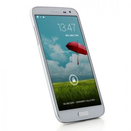 Dapeng G9000 Smartphone MTK6592 1GB 8GB Android 4.2 5.1 Inch Gesture Sensing - White