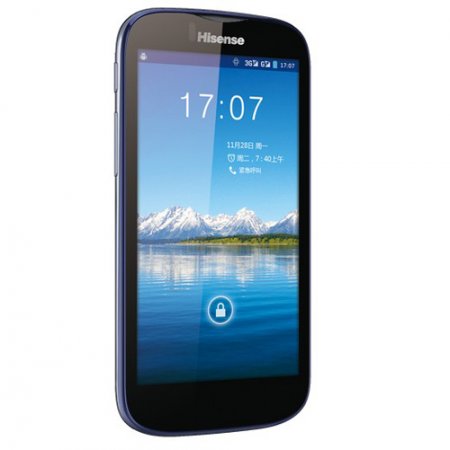 Hisense T960 Smartphone Android 4.1 MTK6517 Dual Core 1.0GHz 5.0 Inch IPS Screen GPS -Dark Blue