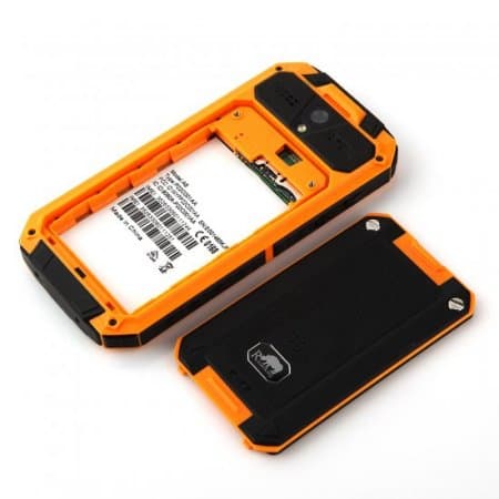 Tengda A8 Smartphone IP68 MTK6589 Quad Core 1GB 4GB 5.0 Inch HD Screen Black&Orange