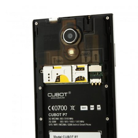 CUBOT P7 Smartphone MTK6582 5.0 Inch QHD IPS Screen Android 4.2 - Black