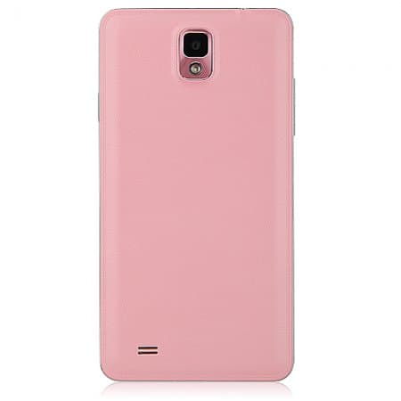N3 Smartphone MTK6589 Quad Core Android 4.2 1GB 8GB 5.7 Inch IPS HD Screen- Pink