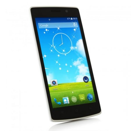 LANDVO L200S Smartphone 4G LTE Android 4.4 MTK6582 Quad Core 5.0 Inch HD Screen White