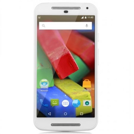Motorola Moto G Smartphone 4G LTE 5.0 Inch HD Gorilla Glass Quad Core Android 5.0-White