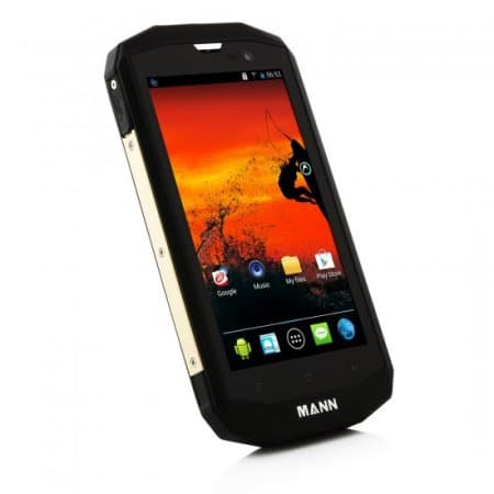 MANN ZUG 5S Smartphone 4G LTE IP67 Android 4.4 Quad Core 5.0 Inch HD Screen Black&Gold
