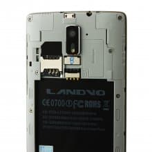 LANDVO L200S Smartphone 4G LTE Android 4.4 MTK6582 Quad Core 5.0 Inch HD Screen Black