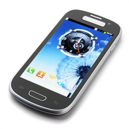 i8190 TV Smart Phone Android 2.3 SC6820 1.2GHz 4.0 Inch Capacitive Screen- Black