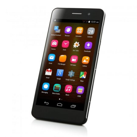 C6 Smartphone Android 4.4 MTK6582 5.0 Inch Gesture Sensing Smart Wake 3G Black