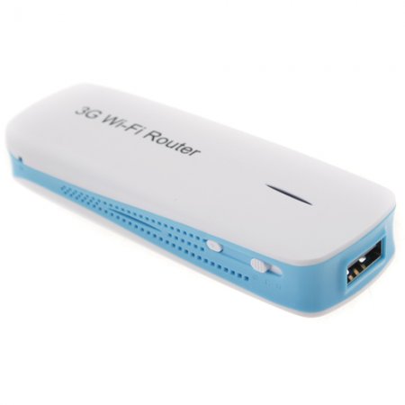 3-in-1 1800mAh Mini 3G Wireless Router WiFi AP with RJ45 USB Port MPR-L8