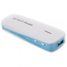 3-in-1 1800mAh Mini 3G Wireless Router WiFi AP with RJ45 USB Port MPR-L8