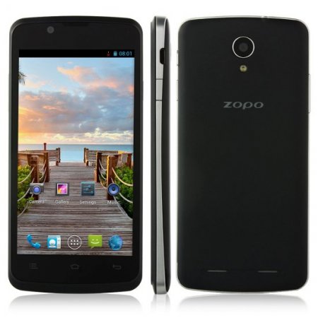 ZOPO ZP590 Smartphone Android 4.4 MTK6582 3G GPS 4.5 Inch QHD Screen- Black