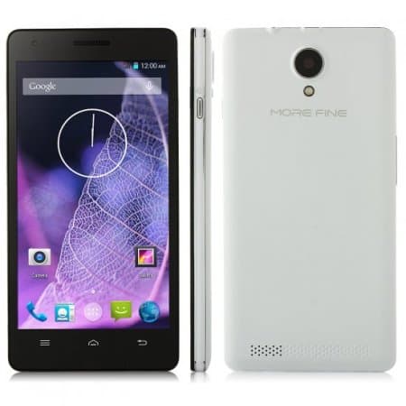 MORE FINE E1 Smartphone 4G MTK6582 Android 4.4 1GB 8GB OTG White
