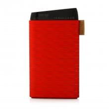 Cager B089 6000mAh Ultra Slim USB Power Bank for Smartphones Tablet PC Red