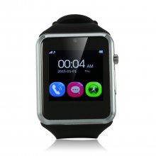 ZGPAX S79 Smart Watch Phone 1.54 Inch Touch Screen Bluetooth Camera FM Black