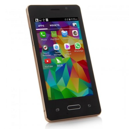 Tengda Q6 Smartphone Android 4.4 MTK6572 3G 4.0 Inch - Black
