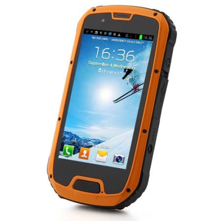 W63 Quad Core Smartphone IP68 Android 4.2 MTK6589 3G GPS 4.3 Inch
