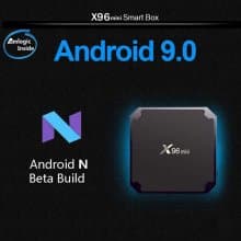 Smart TV BOX Android 9.0 1GB/8GB & 2GB/16GB Amlogic S905W Quad Core 4K WiFi 2.4GHz X96mini Set-top Box
