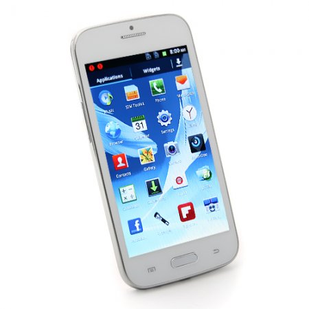 Tengda J9500 Smartphone Android 4.0 MTK6517 Dual Core 5.0 Inch 3.0MP Camera- White