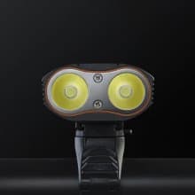 USB Charging LED Riding Turn Signal Mountain Bike Taillights Bicycle Intelligent Warning Light - Black