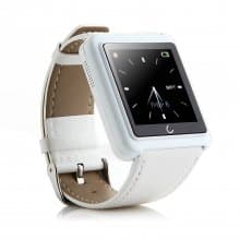 U Watch U10 Smart Bluetooth Watch 1.54" Screen for iOS & Android Smartphones White