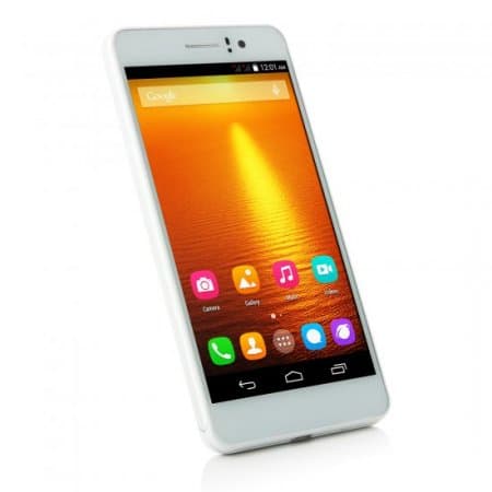 C6 Smartphone Android 4.4 MTK6582 5.0 Inch Gesture Sensing Smart Wake 3G White