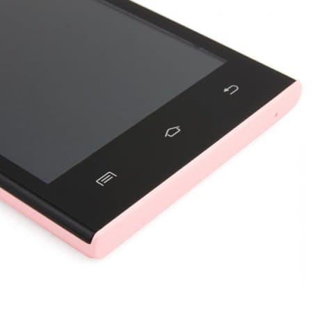 Used Tengda M3 Smartphone Android 4.0 SC6825 Dual Core 1.2GHz 5.0 Inch WiFi Pink