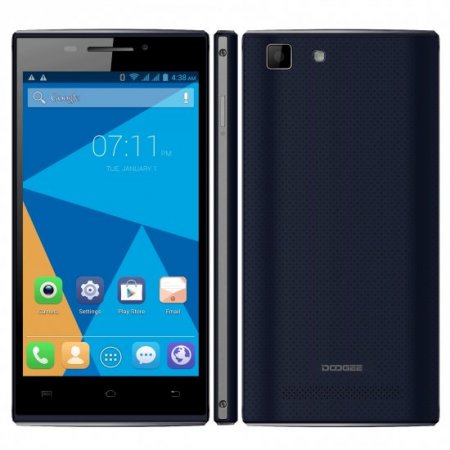 DOOGEE Turbo Mini F1 4G Smartphone 64bit MTK6732 Quad Core 1GB 8GB 4.5" QHD Deep Blue