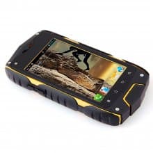 Tengda Z6 Smartphone IP68 MTK6572W Android 4.2 4.0 Inch IPS Screen 3G GPS Orange