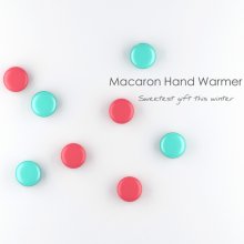 Fashion Macaron Style USB Hand Warmer 3000mAh Power Bank Colour Random