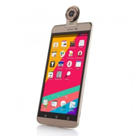Tengda S8 Smartphone 5.5 Inch QHD Screen MTK6572W Android 4.4 Rotatable Camera Gold