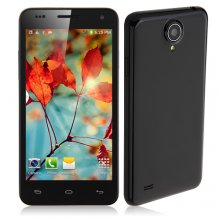 W450 Smartphone MTK6582 Quad Core 1.3GHz Android 4.2 3G GPS 4.5 Inch- Black with Gift